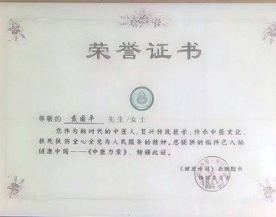 新时代国医名师—戴国平