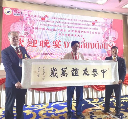 李乘伊院士曼谷论道 百年中医盛典擘画传承新篇