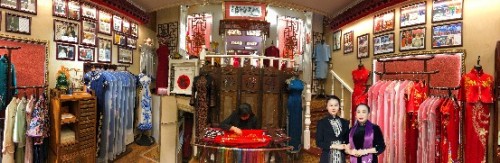 庆祝抗日战争胜利80周年 百年旗袍世家传承人——吉庆祥