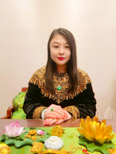 马丽娜：以福慧 为心  传文化 之光