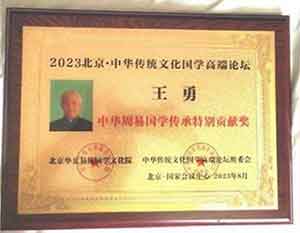 中国周易专家委员会副会长——王 勇