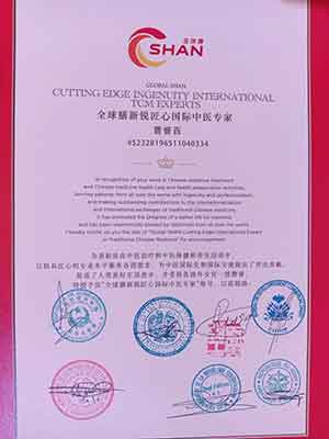中医药传承人——曹誉百