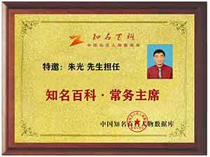 热烈祝贺朱光宗师荣获国家域名注册证书