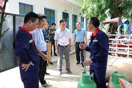 海南​省侨联主席黎才旺带队赴儋州、白沙调研